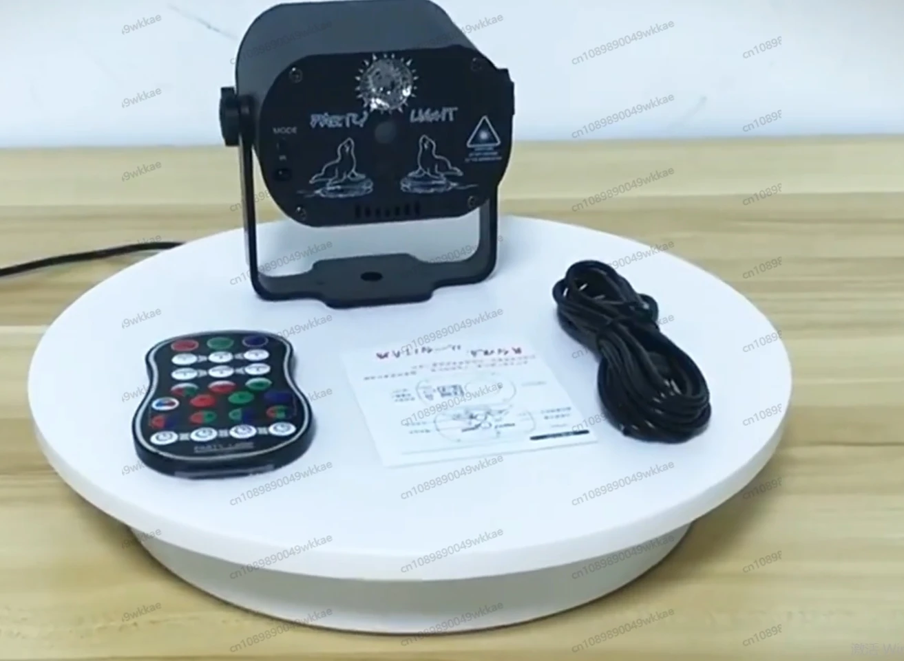 

Светодиодный красочный сценический реквизит со вспышкой, уличная мини-USB атмосфера, танцующая рождественская проекция звездного неба