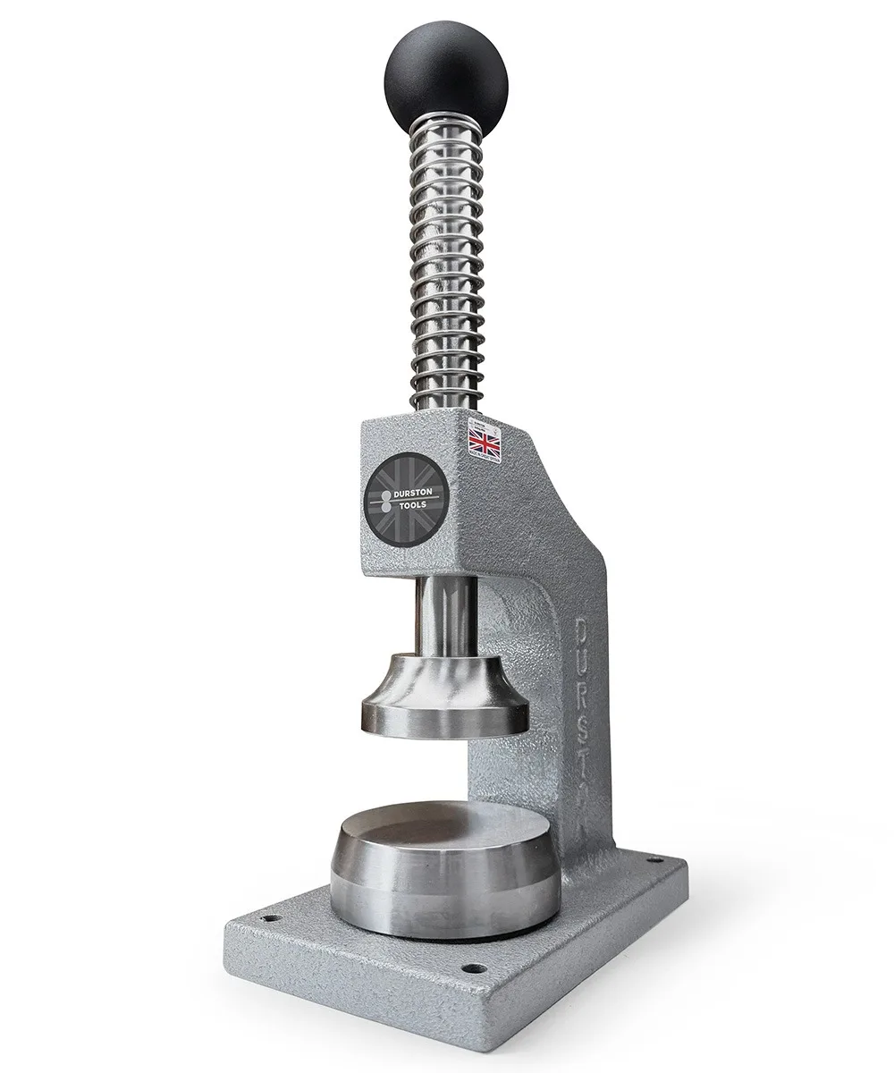 Durston Spring Loaded Planishing Hammer 80mm Top Platen Gold Silver Copper Sheet Metal Flattening Jeweler Metalworking Tool