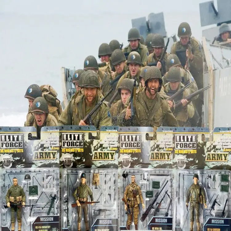 Quente em estoque 1/18 escala bbi soldado 1944 normanda terrada segunda guerra mundial militar masculino figura de ação modelo brinquedos coleções ornamentos presentes