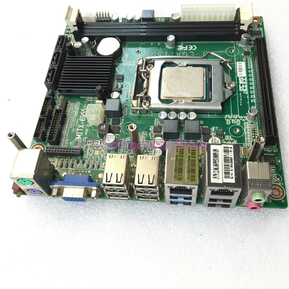 اللوحة الأم الصناعية 1150 هاسويل ITX DDR3 H81 MITX-6955