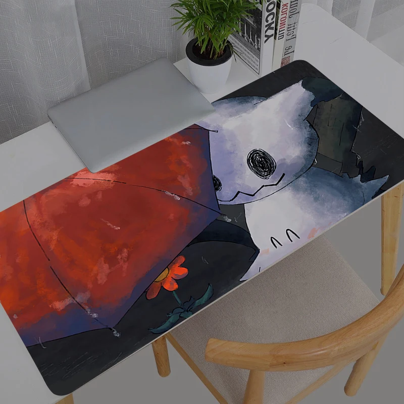 Mouse Pad Large PC Computer Pokemon Pikachu Gamer Kawaii New Gaming Accessories Mousepad Keyboard Desk Mat Carpet Table