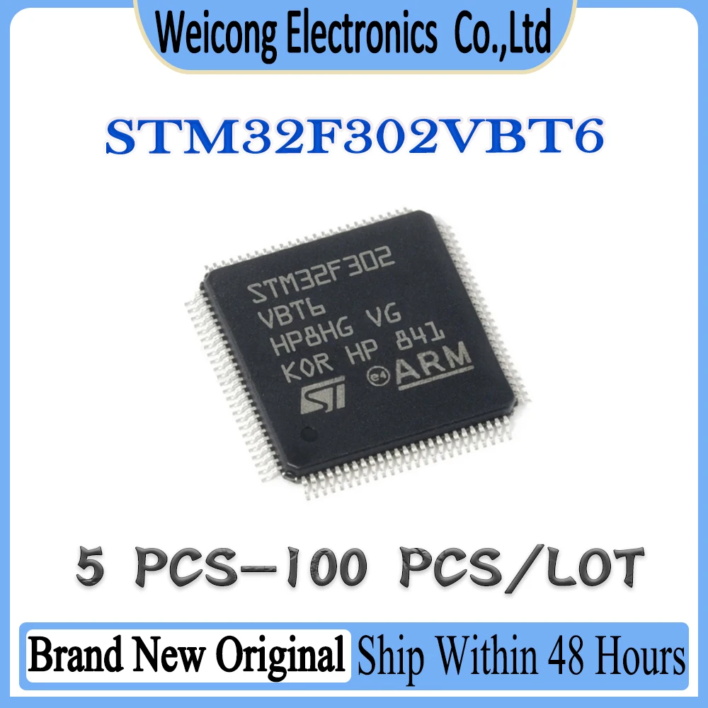 

STM32F302VBT6 STM32F302VBT STM32F302VB STM32F302V STM32F302 STM32F STM32 STM New Original IC MCU Chip LQFP-100