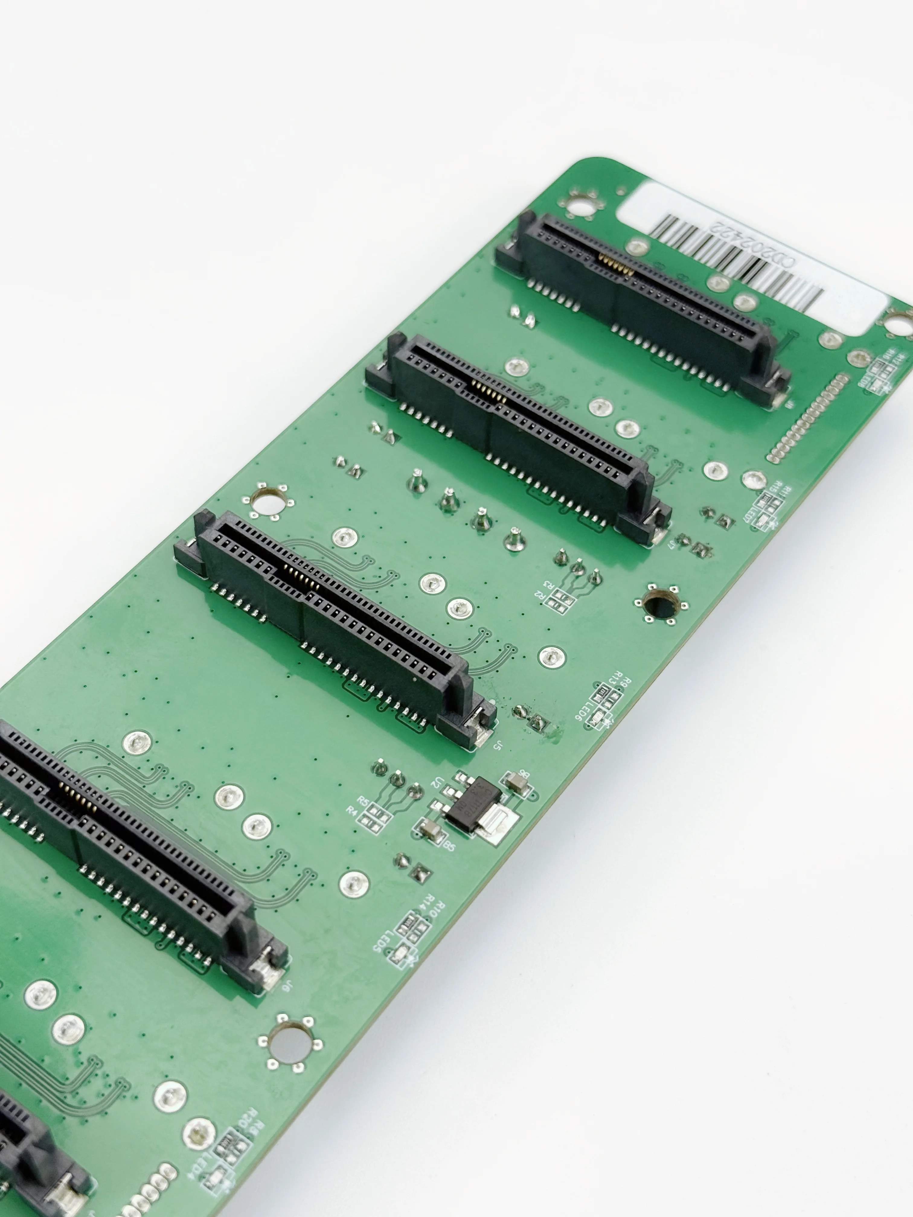 C219 SAS Backplane servidor transmisión de datos de disco duro placa de expansión dedicada 8 SAS 7 + 7 + 15Pin HDD Adapte placa base