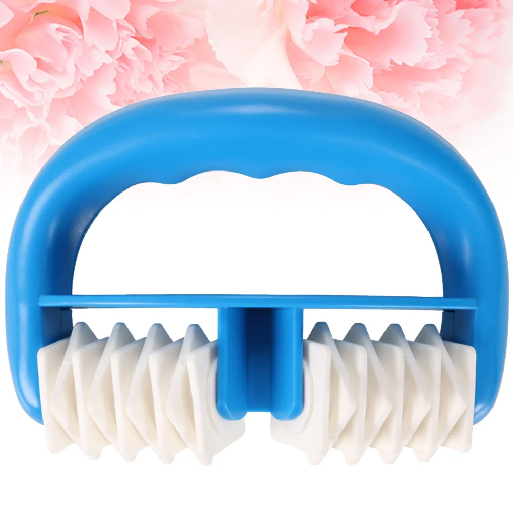 

Portable Plastic Acupressure Massage Roller Device Household Health Care Tool Mini Massager for Neck Arm Back Leg Relaxation