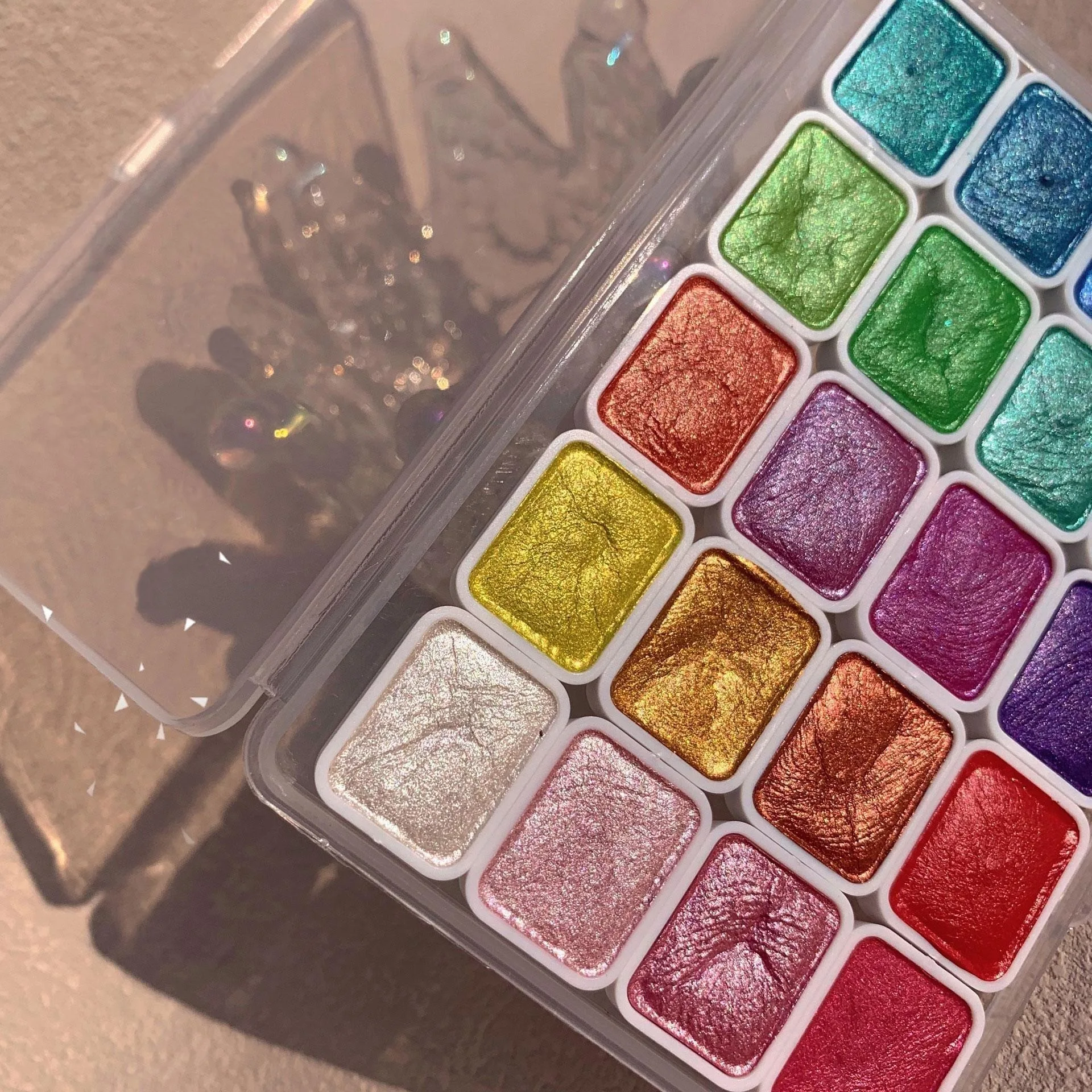 Farby Perłowe Przenośny Zestaw – Metallic Paint Set recenzja i cena