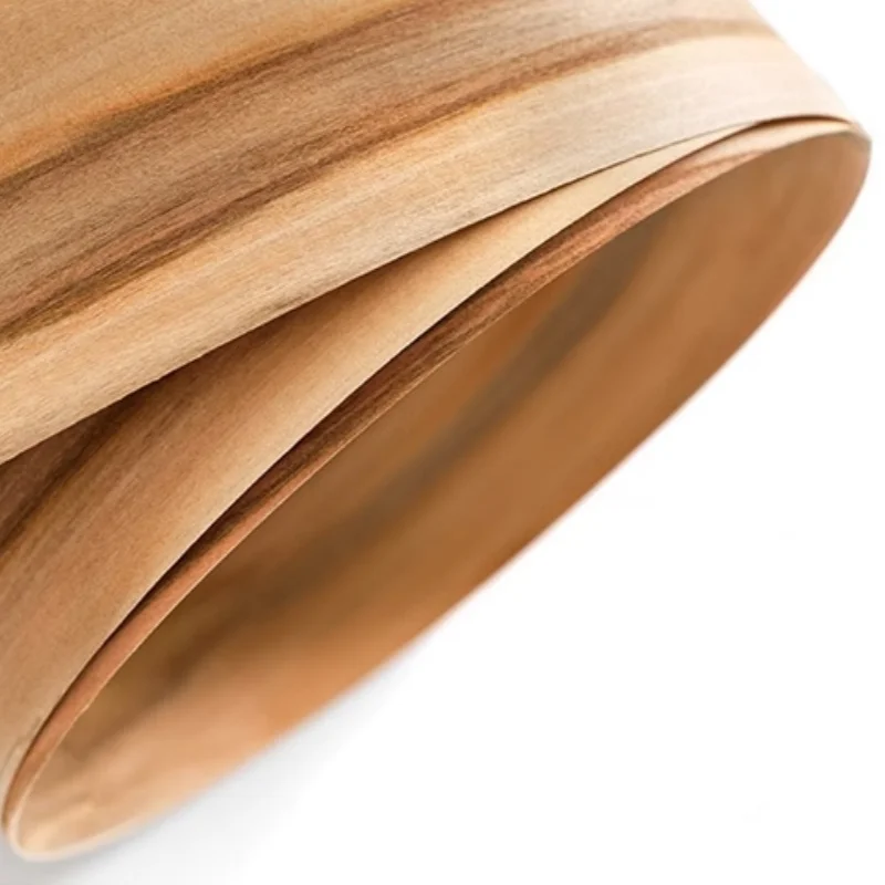 Natural Apple Wood Veneer  Exotic Veneer Wood Veneer Guitar Bodies  L: 2-2.5Meters/pcs Width: 15cm T: 0.4-0.5mm