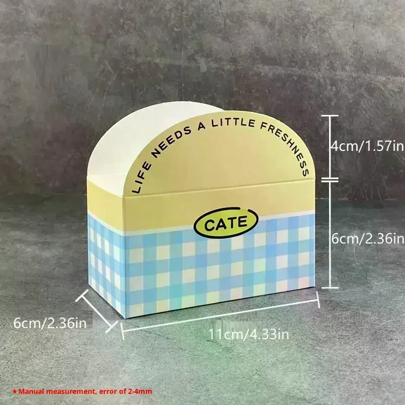 10 stücke Toast Sandwich Box Kraft Papier Backen Lebensmittel Brot Donut Verpackung Box Für Bäckerei Frühstück Party Liefert