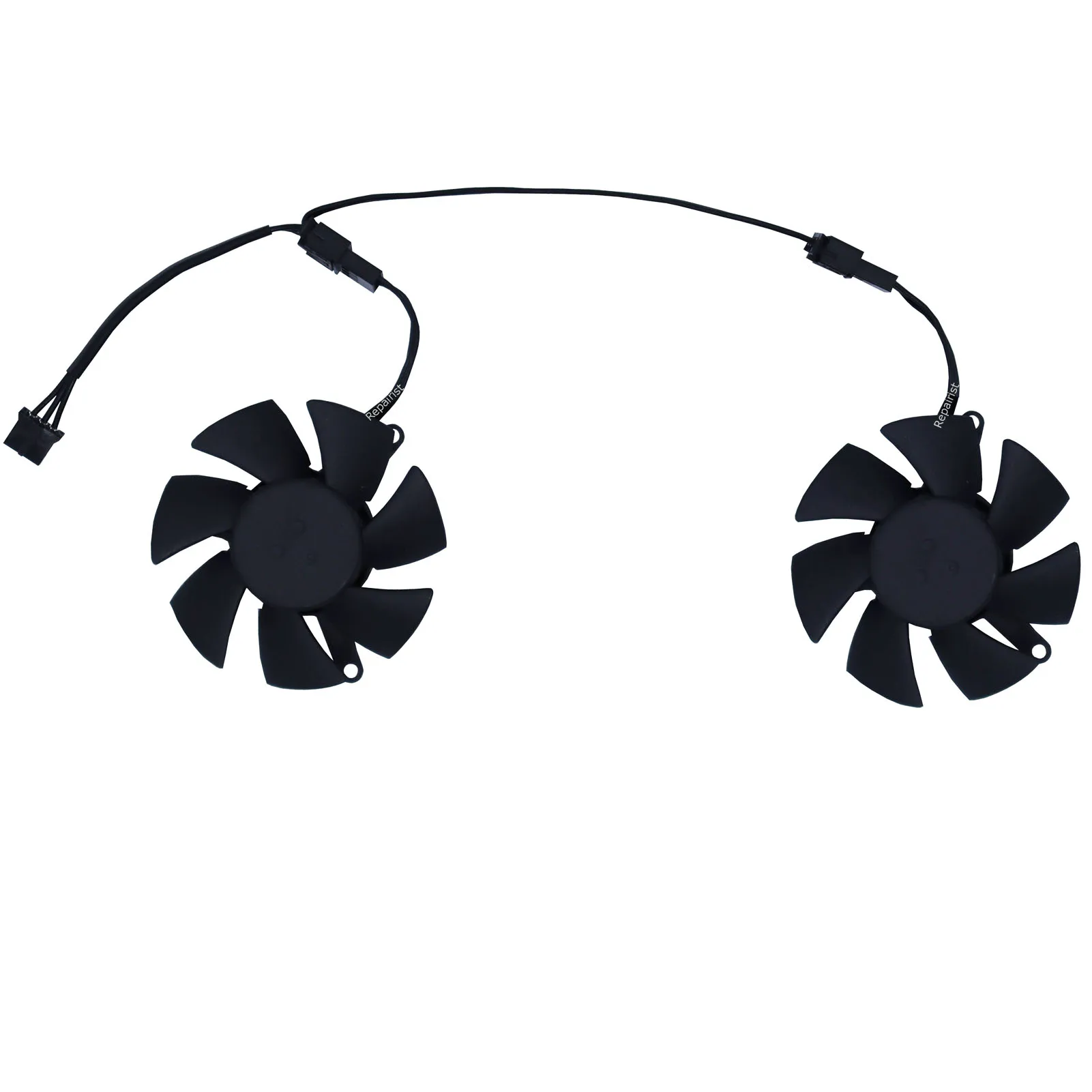 

Graphics Cooler,GPU Card Fan,For GIGABYTE RTX 3050 Low Profile 6GB,For GIGABYTE GTX1650 1650 LP Low Profile 4G,2Pcs/Set GA51S2H