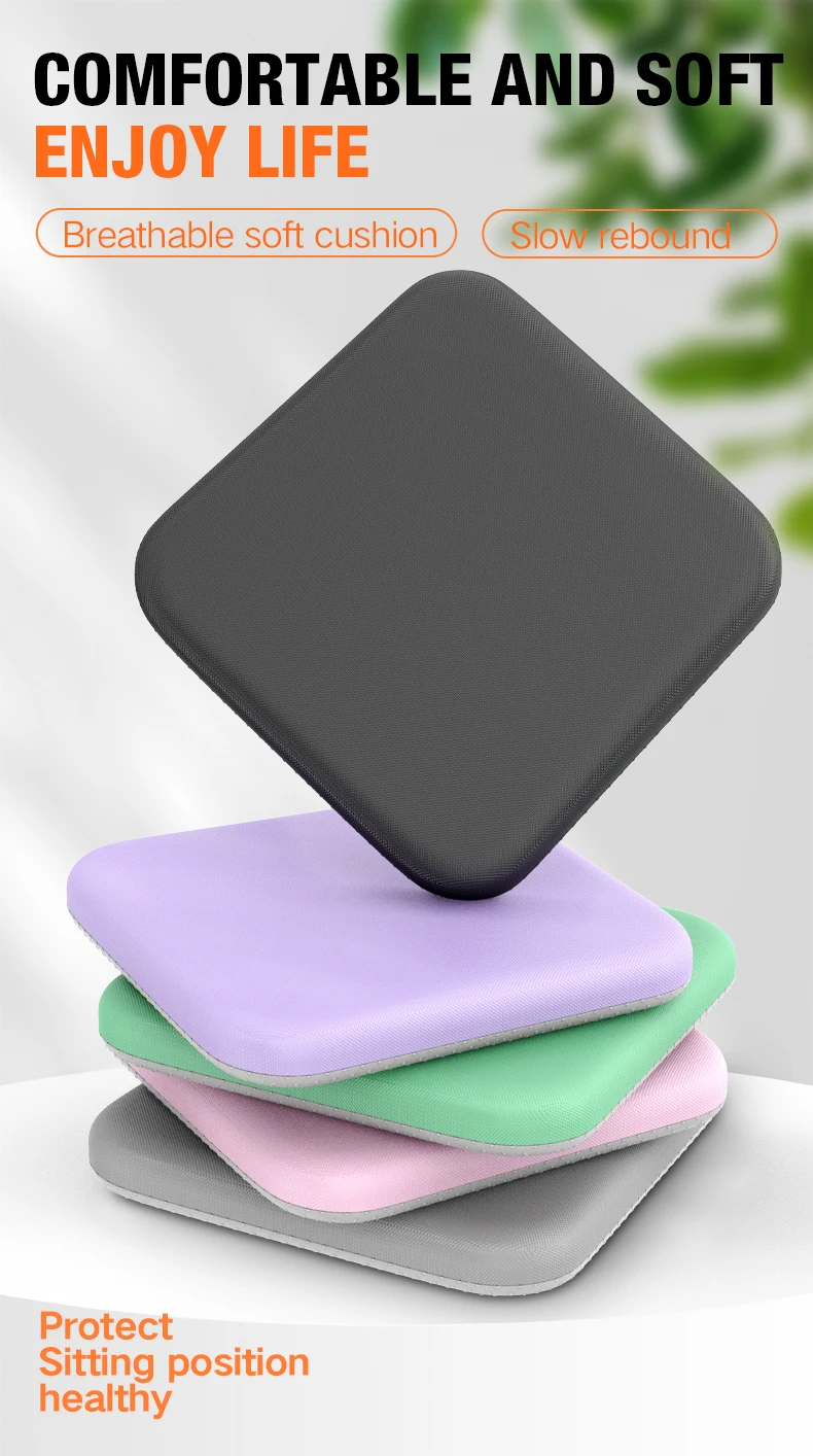 

Car Cushion Office Chair Cushion Memory Foam Padding Wheelchair Armchair Cushions Pouf Decorative Sofa Rocking Desk Chairs Home