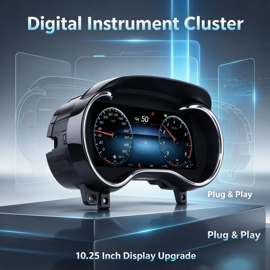 NEW 10.25 Inch LCD Dashboard Screen For Mercedes Benz G Class 2013-2018 Instrument Digital Cluster Speedometer Virtual Cockpit