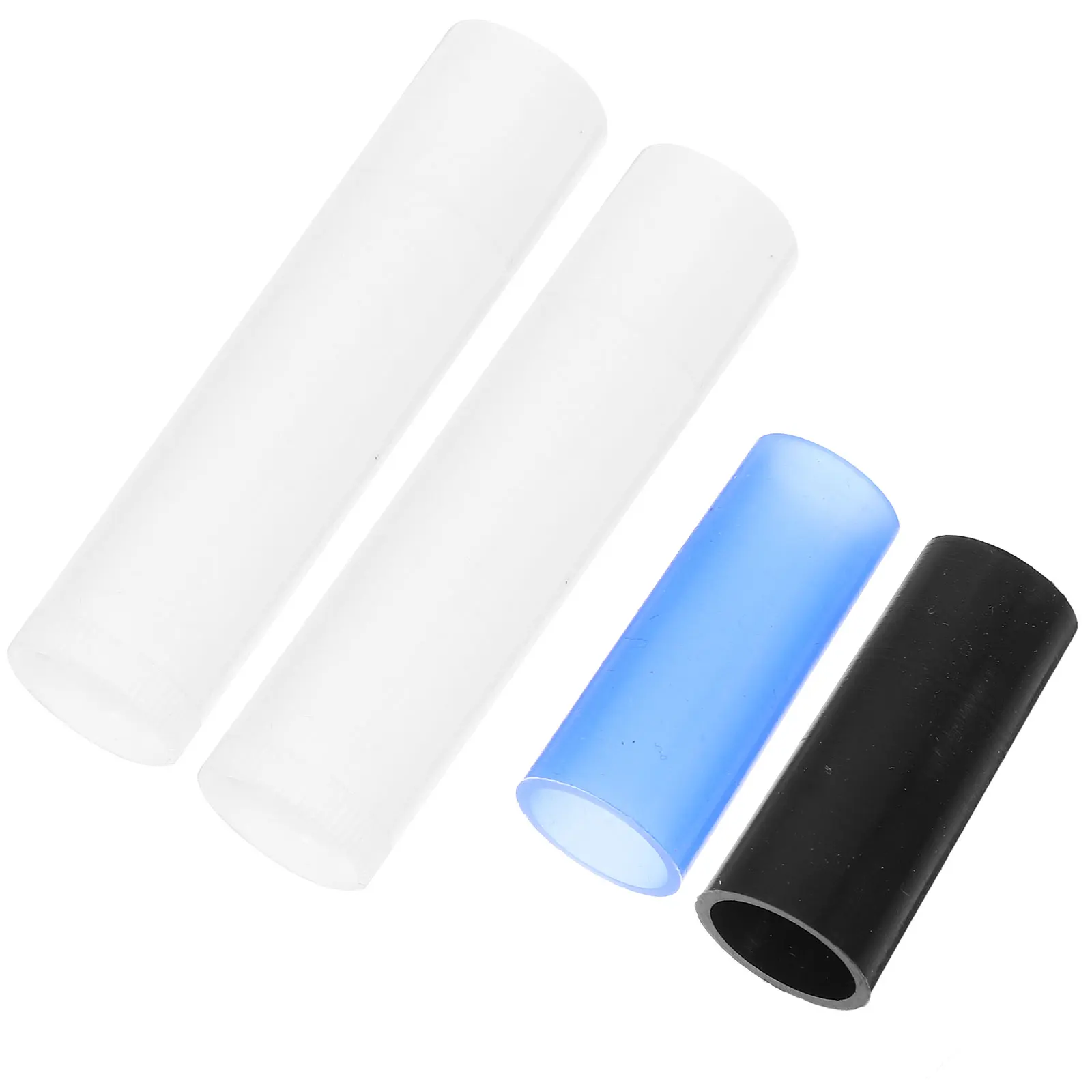 

2 Pcs Sax Neck Sleeve Saxophone Silicone Covers Accessories Parts Alto Mouthpiece Pads Sleeves