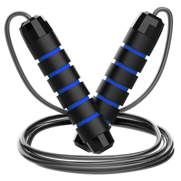 Das neue Springseil aus Stahldraht, verstellbares Springseil, Fitness, Workout, Training, Heimsportausrüstung, verwicklungsfrei
