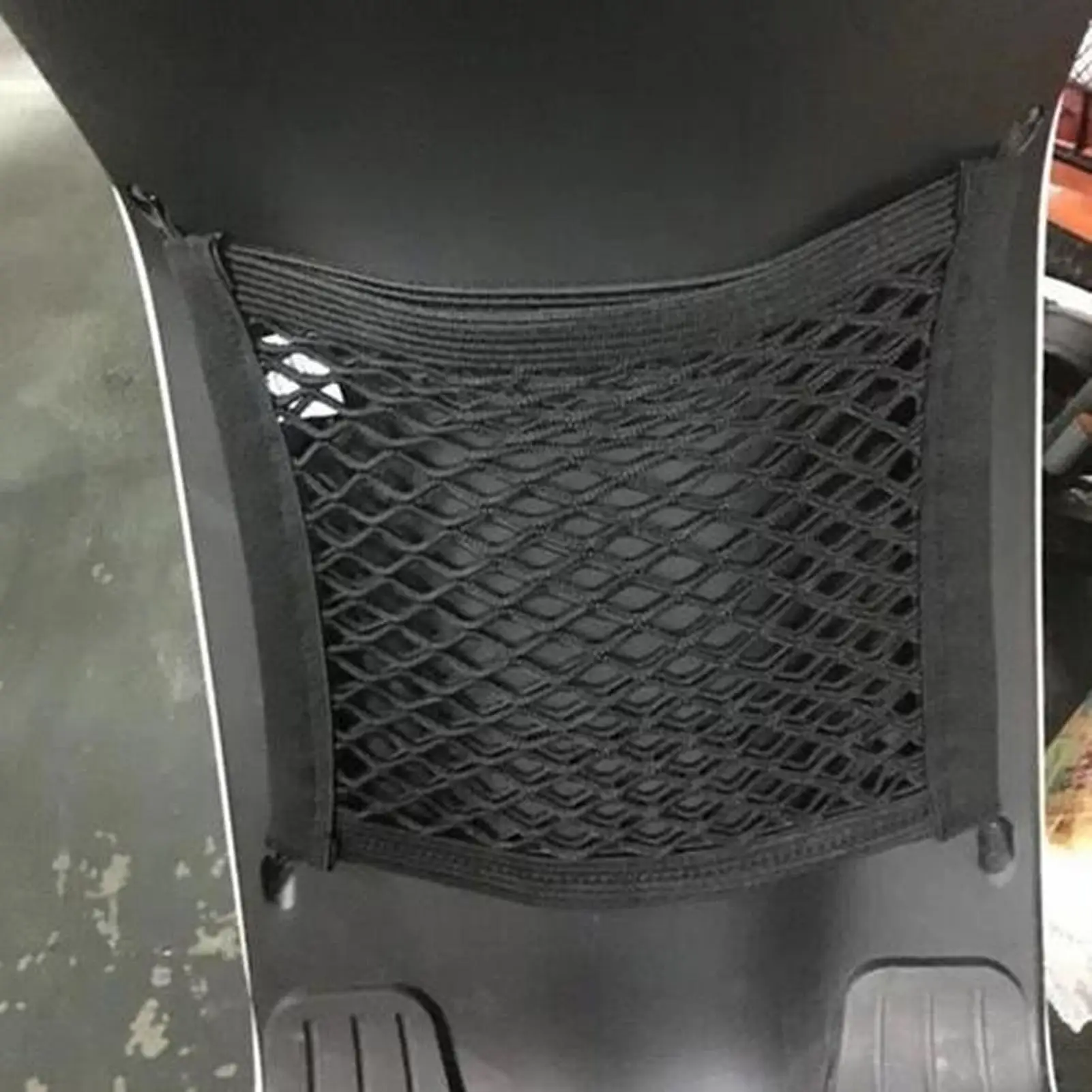 

Cargo Net for Motorcycle High Elastic BungeeNet with 4 Adjustable Hooks Thickened Cargo Storage Supplies for Secure Hold Easy
