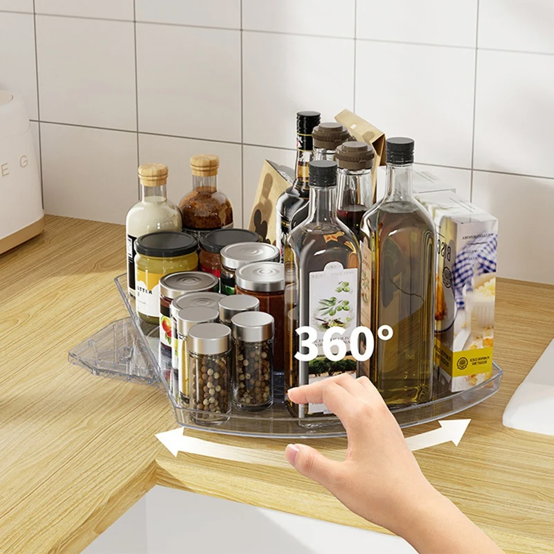 AB15-Rotary Refrigerator Finishing Rack Rotary Finishing Rack Lockers For Kitchens, Bathrooms And Dining Tables