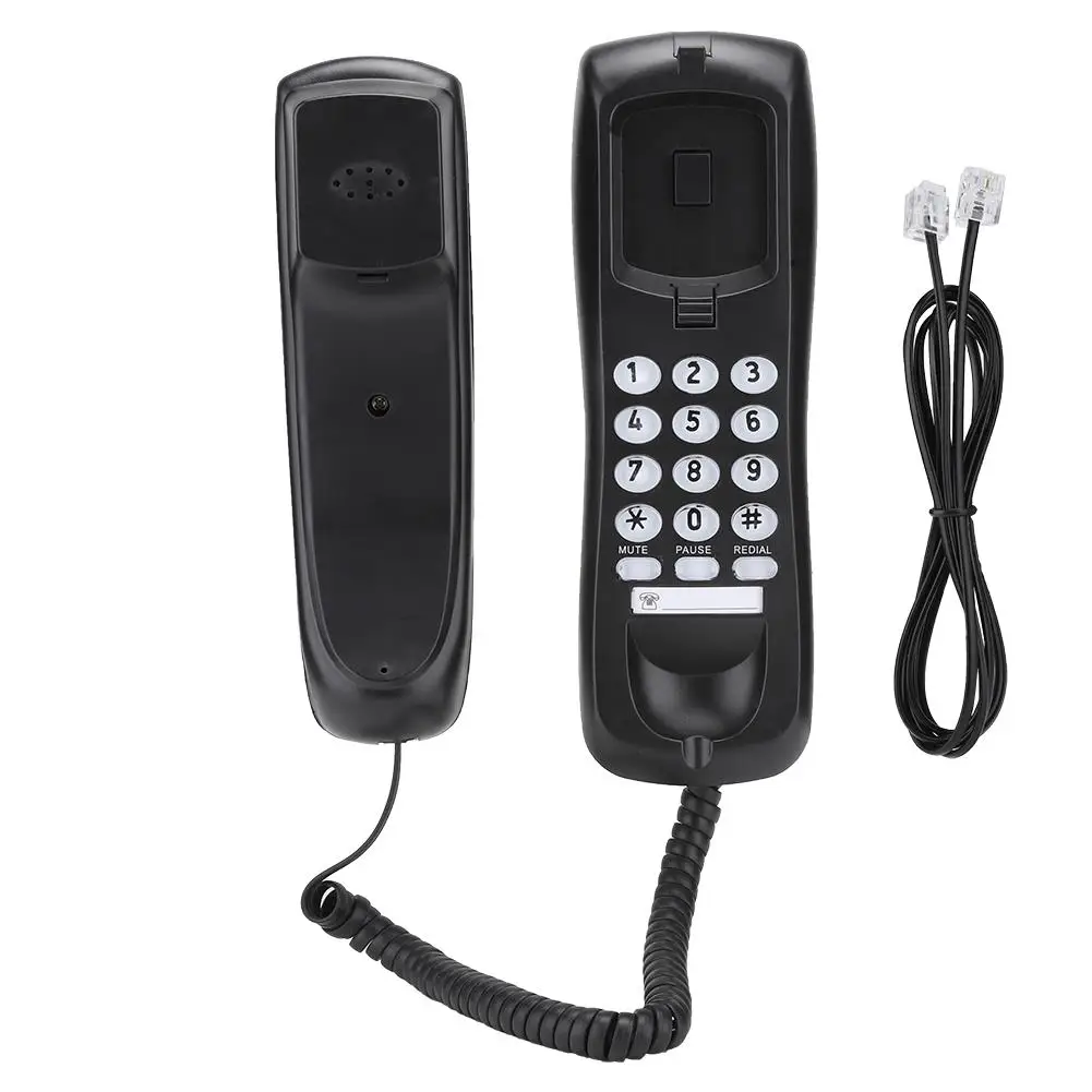 Mini Landline Telephone KX T628 With Mute, Pause, Re dial Ideal for Hotel & Office