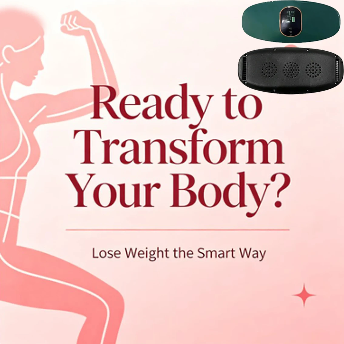 

High frequency vibration slimming machine, fat burning slimming and shaping massage device, weight loss device