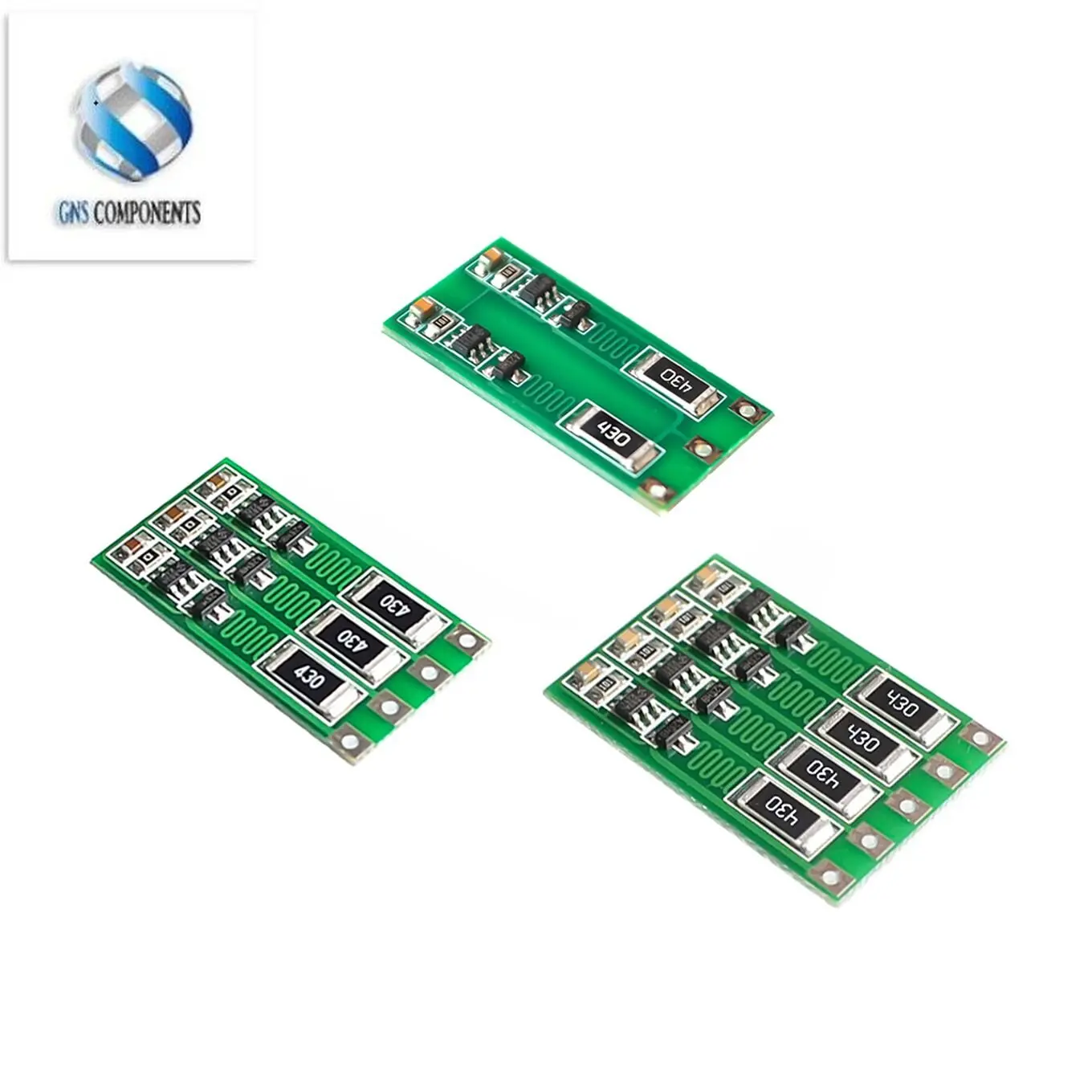 

Universal 2S 3S 4S 100mA External balanced Board 18650 Lithium Battery Module with balance 7.4V 8.4V 11.1V 12.6V 14.8V