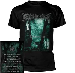 Cradle Of Filth zmierzch i jej uścisk koszula S-Xxl metalowy T-Shirt oficjalna koszulka