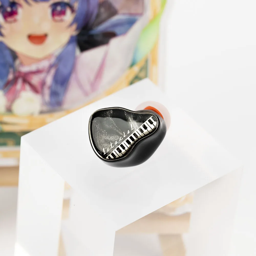Leteciel Encore 4 المحرك المتوازن + 2 سائق ديناميكي هجين 2pin 0.78 ملم HiFi Audiophile IEM سماعات أذن سلكية داخل الأذن