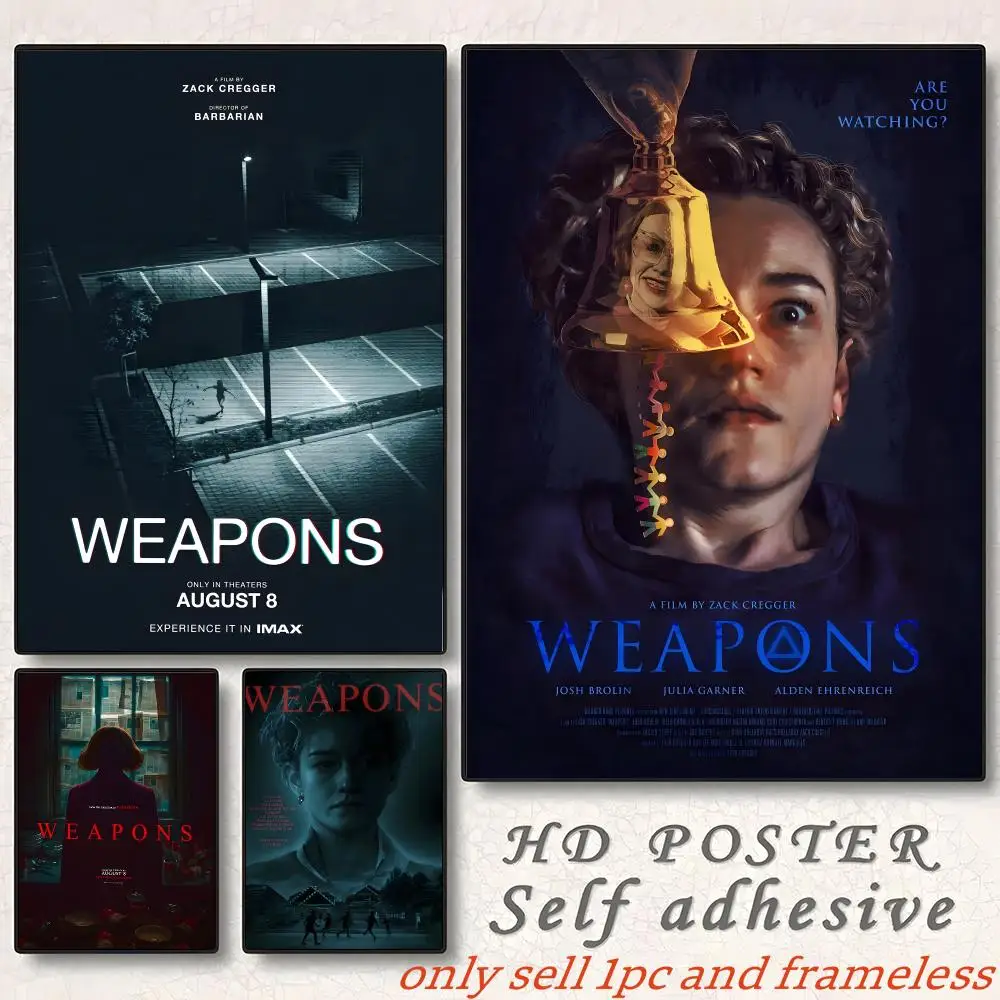 Weapons Movie Horror Poster Gift with prints Home bedroom living room decoration promotion and display
