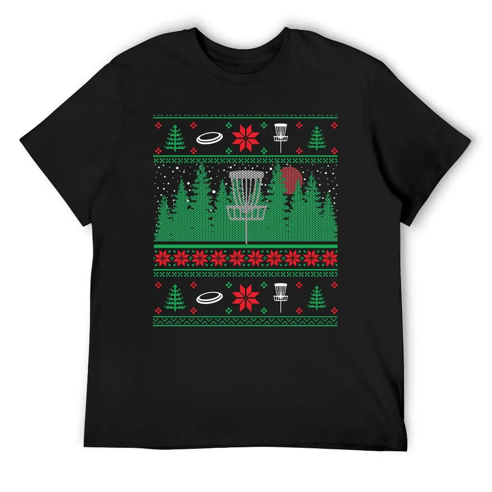 

Christmas Disc Golf Frisbee Frolf Ugly Christmas Xmas T-Shirt