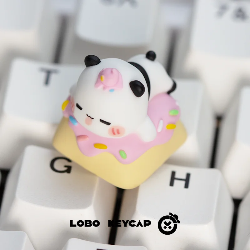 Yier Bubu Anime Peripheral Customization Personalized Cute Cartoon Resin Keycaps Esc Toy Gifts - Image 3
