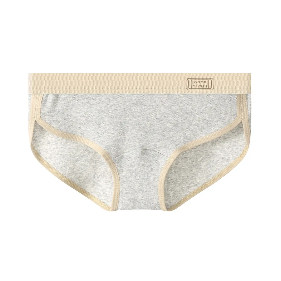 Women Sexy Briefs Underwear Cotton Breath Comfort Panties Female Mid Waist Shorts Daily Wear Slim Thin Knicker Ladies Underpants