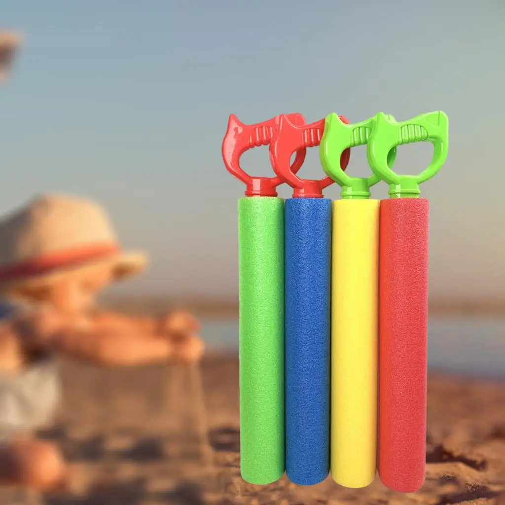 4 PCS Foam Water Pool Water Squirter for Pool Beach Outdoor Activity Toy