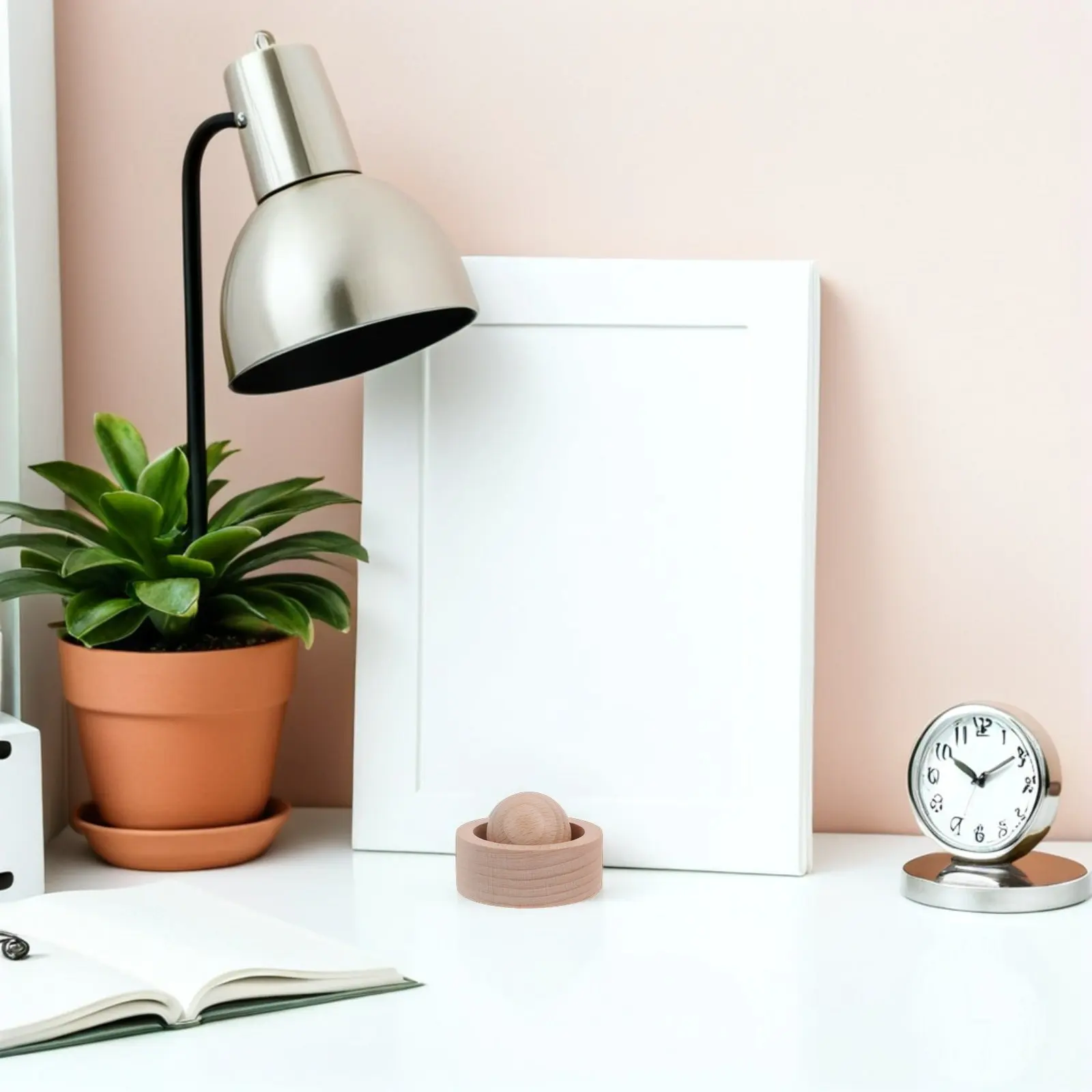 

4Pcs Wooden Essential Oil Diffusers Cylindrical Minimalist Design Natural Air Fresheners for Home Office Bedroom Yoga Room