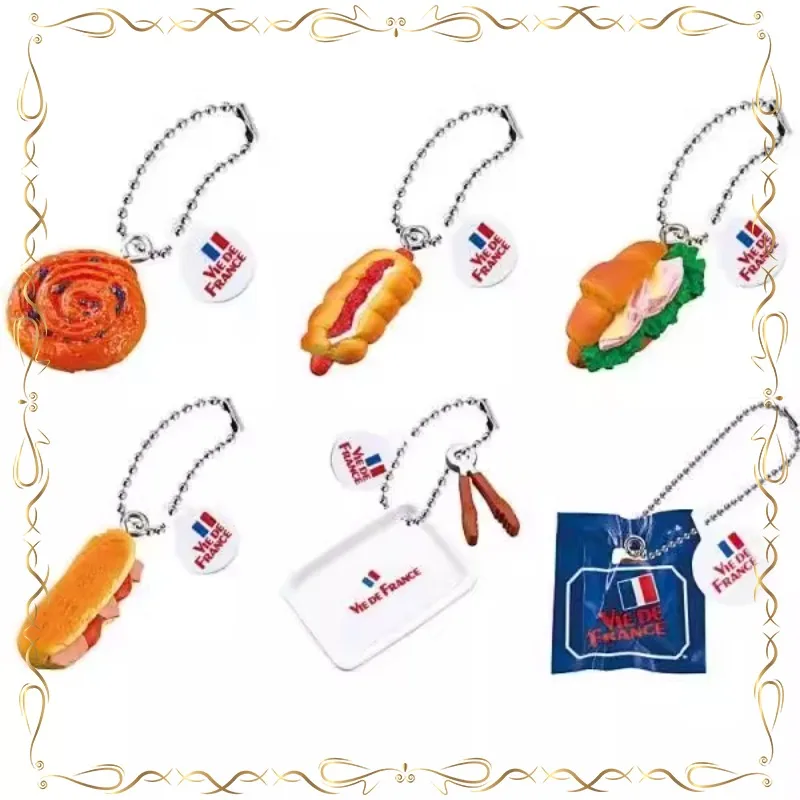 

Pork Chop Bun Gashapon Collection Pendant Keepsake Action Figure Model Toys
