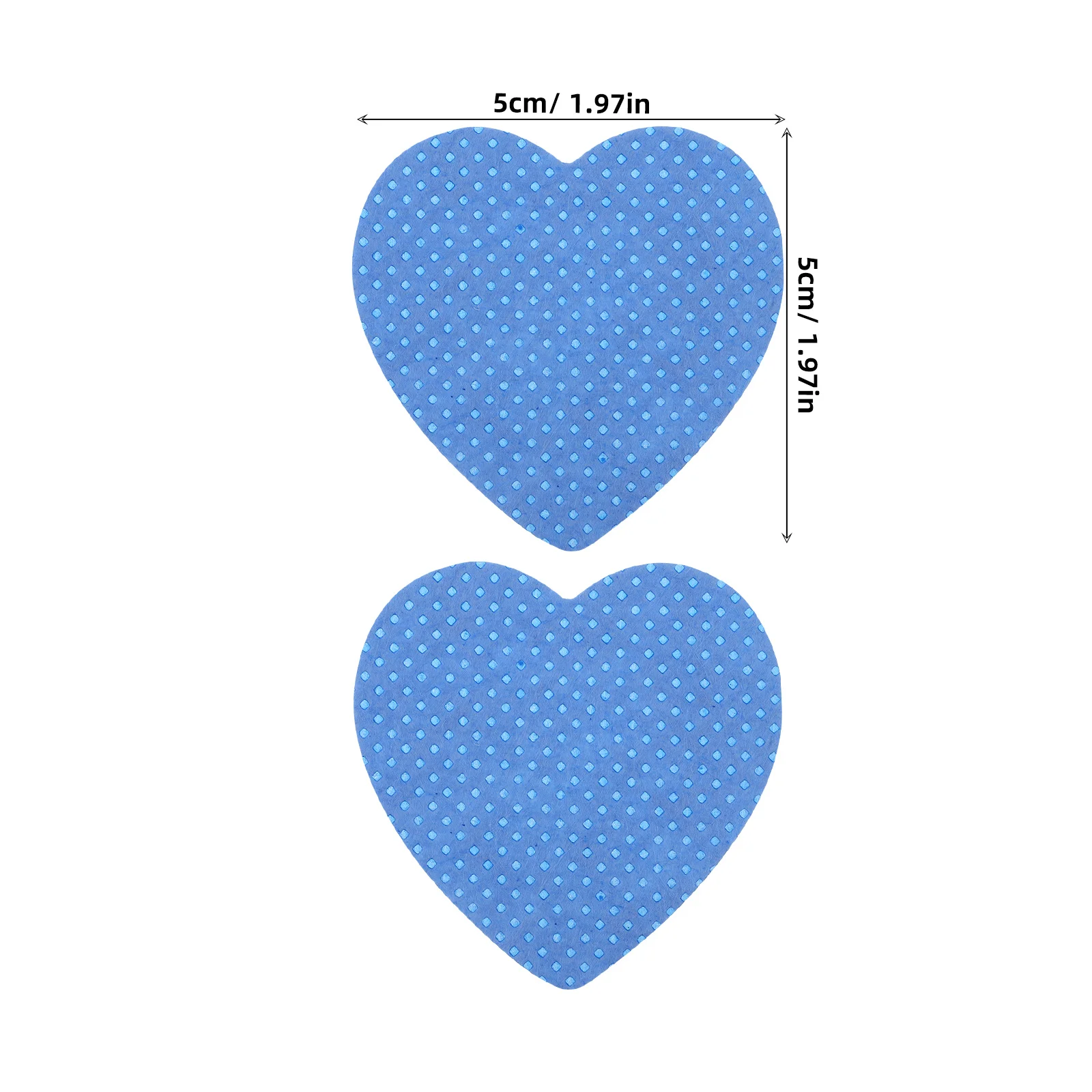 200 pz a Forma di Cuore Nail Polish Remover Pad Salviette di Cotone Senza Pelucchi Per Gel Dip Powder Manicure Soak Off Nail Art Care Viaggi