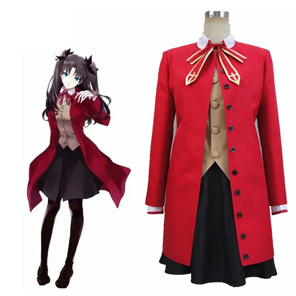 Anime Fate Stay Night Tohsaka Rin Cosplay Costumes