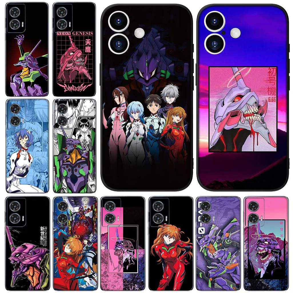 Чехол для телефона Samsung Galaxy A56 A26 A36 A10 A20 A53 A30 A31 A32 A50 A51 A52 A12 A33 A14 Cartoon E-Evangelions Poster EVAs