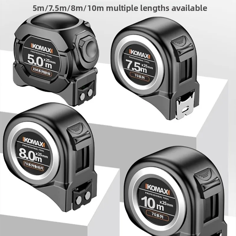 High Precision 5m Measuring Tape Home Use Thickened Reinforced Steel Ruler Luban Scale Cut Resistant Wearproof