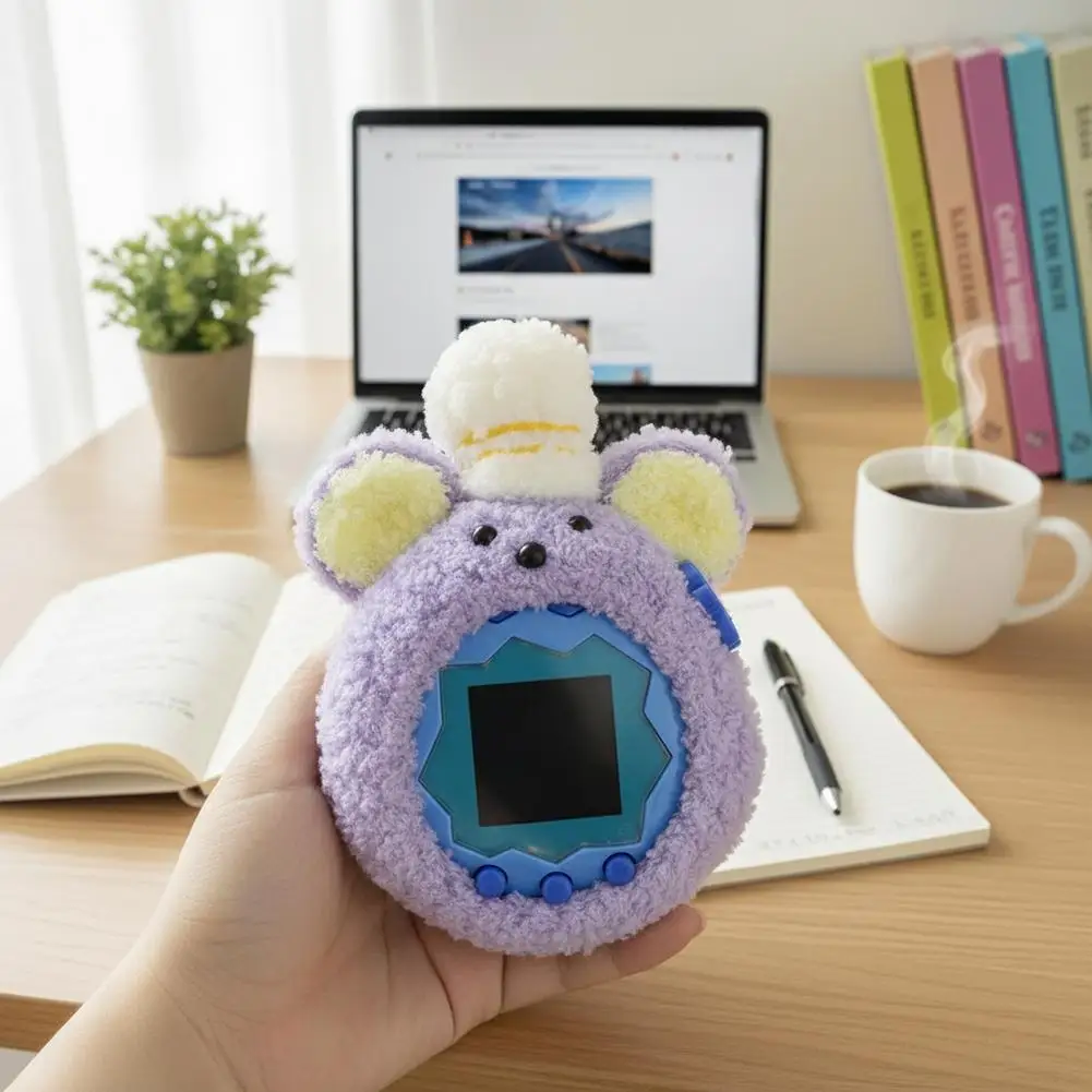 

Для Tomagotchi Paradise плюшевый защитный чехол Paradise, набор ручной работы, машинная пряжа, мышь, игра, вязаный крючком, подарки для домашних животных, детей Z5X8