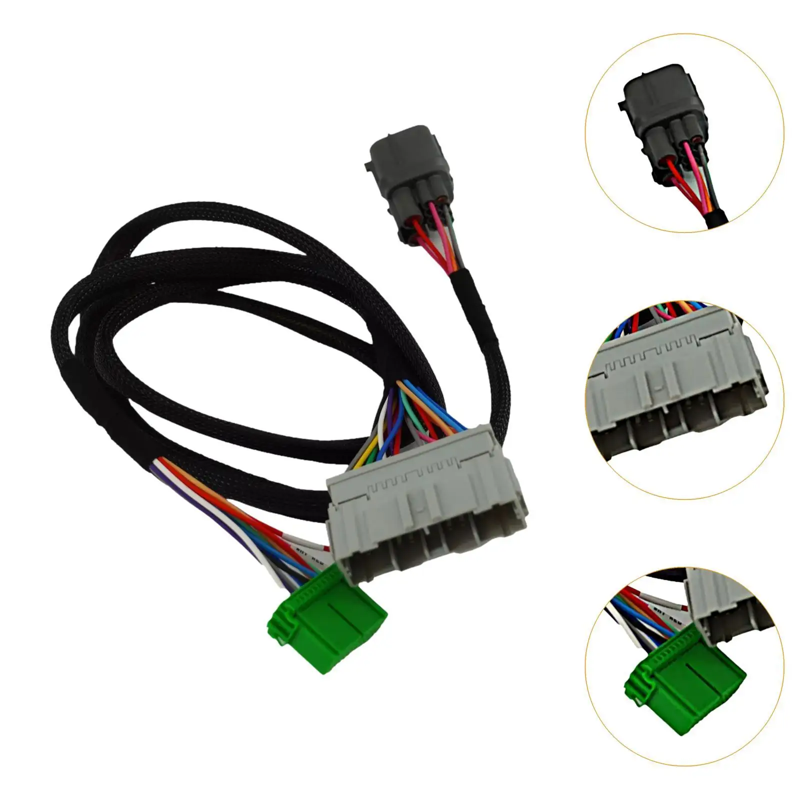 

Vehicle Automotive Chassis Wiring Harness 20cm ABS Wire Connector Repair Part for Honda Acura H F B D Series Engine Garage