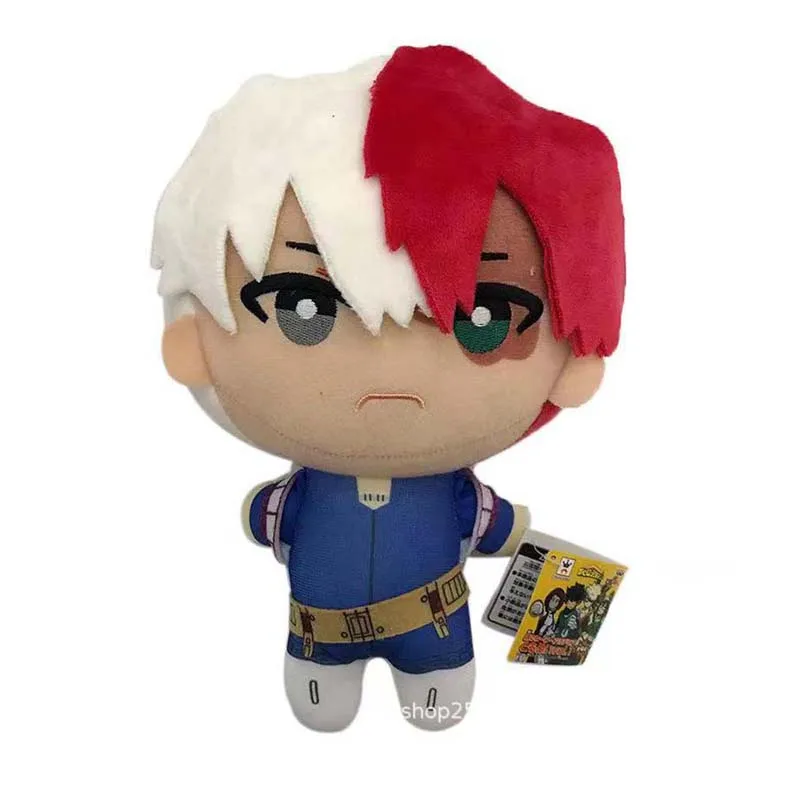 1-10pcs Anime My Heroes Academy Plush Toy Cartoon Izuku Midoriya Katsuki Bakugou Shouto Todoroki Stuffed Doll Children's Gift