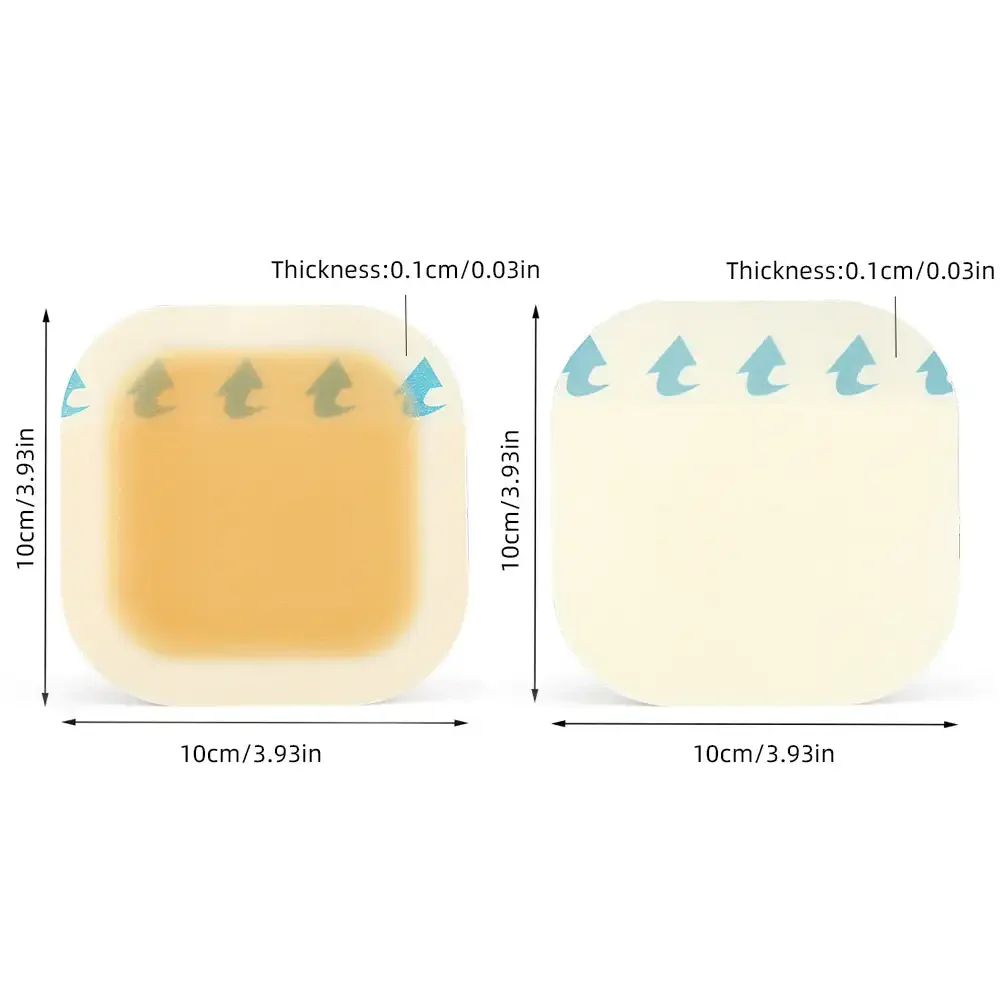 Hydrocolloid Patch Self Adhesive Foot Patch Invisible Waterproof Band Aid Concealer Compact Portable Hydrocolloid Kid Skin Patch