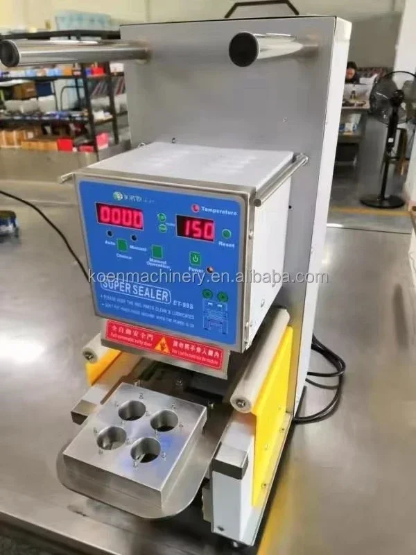 Sigillatrice Automatica per 2 Tazze di Caffè