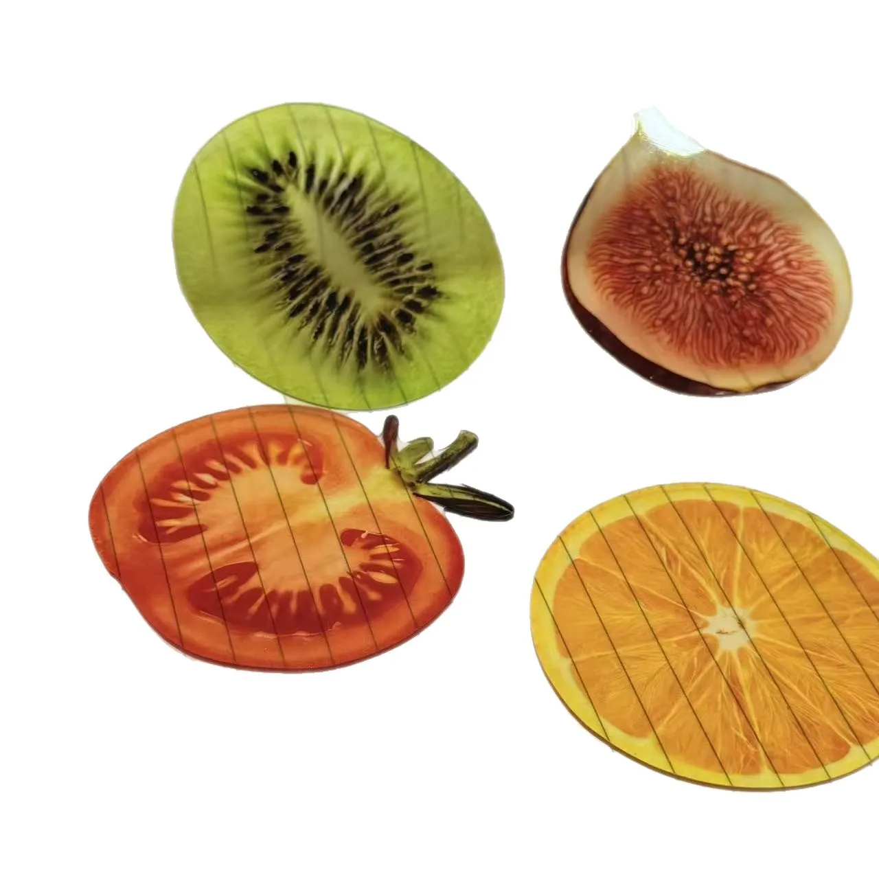 Acrylic Bookmark High-Quality Simulation Fruit Bookmark Reading Bookmark Eye-Catching For Reading Study Schools