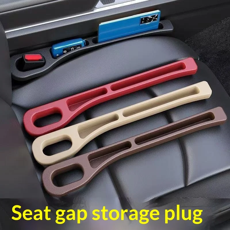 

1 Pair Universal Car Seat Gap Plug Strip Side Seam Car Gap Filler Leak Proof Seat Gap Storage Organizer Interior Decoration