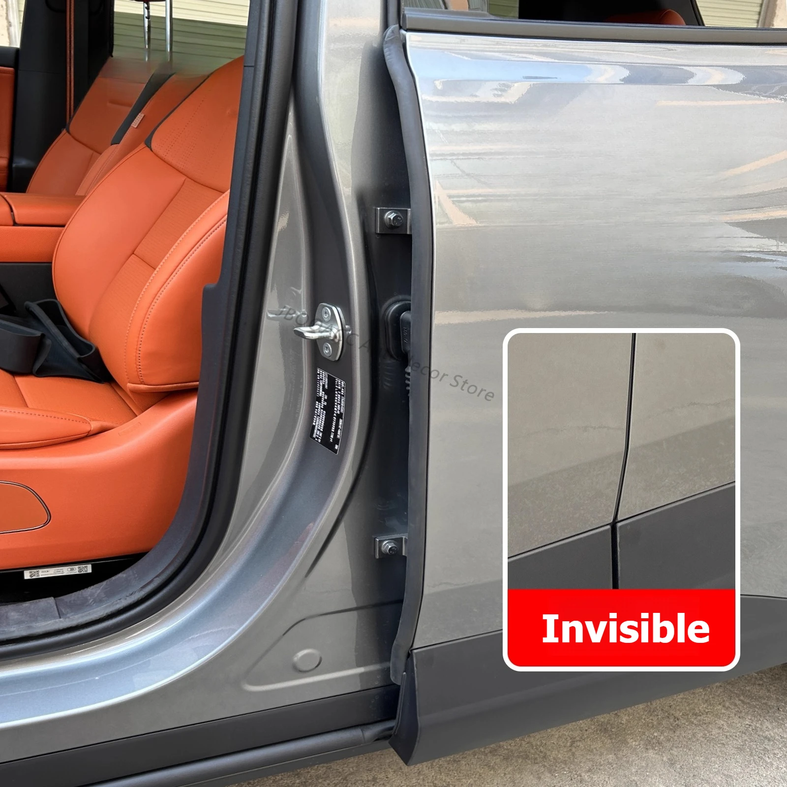 لتويوتا bZ3X باب السيارة شريط عازل B-عمود شرائط عزل الصوت الحد من الضوضاء مكافحة الغبار يندبروف الباب الكراك الملحقات #3