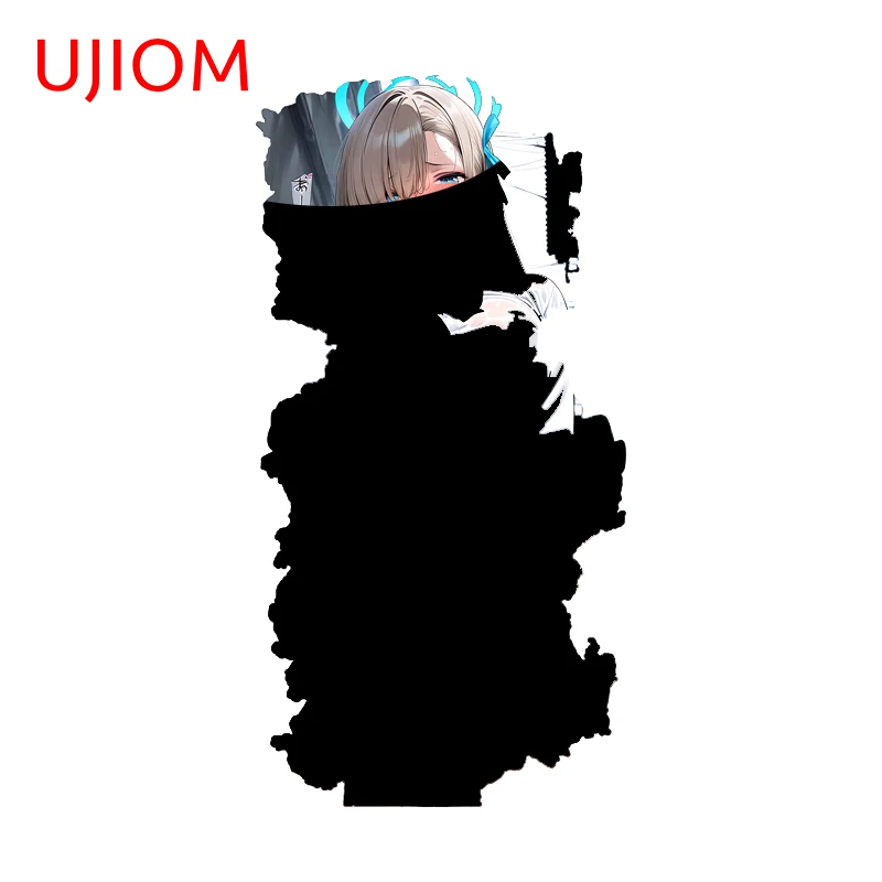 UJIOM Blue Archive Asuna Wall Sticker Delicate Creative Personality Chic Waterproof Decal Suitable For Decoration Chambre