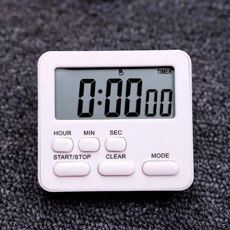 Digital Display Kochen Wecker Küche Timer Schlaf Stoppuhr Uhr Haus Countdown Kinder Student Lernen Zeit Manager