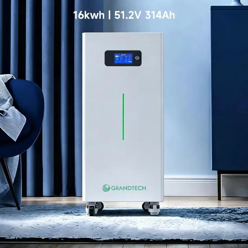 Аккумуляторный блок Lifepo4 с BMS 51.2В, 300Ач, 314Ач, 15кВтч, 16кВтч, 20кВтч, батарея 5кВт, 16кВт, литий-ионные аккумуляторы для хранения солнечной энергии 48В.