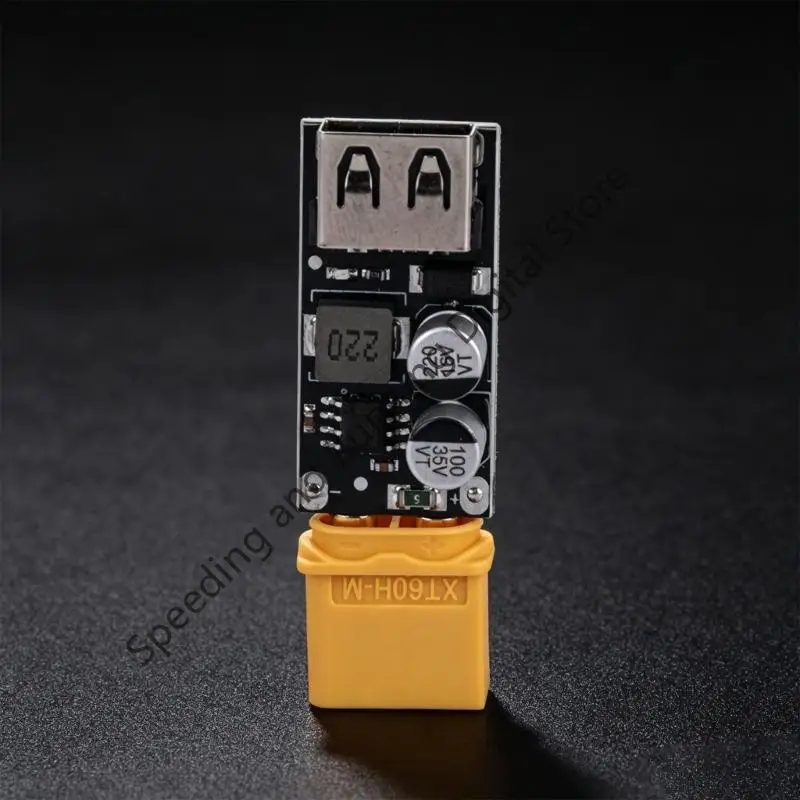 XT60 Battery to USB Charging Module 12V-32V Input with USB-A 5V 9V 12V Output 18W Charging Board view 5
