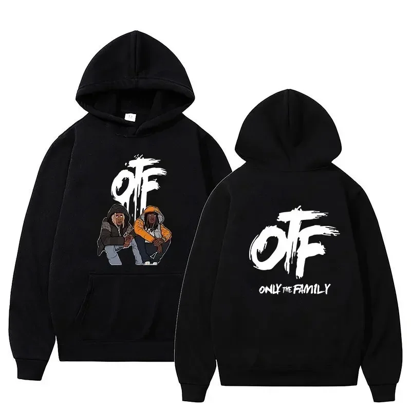 OTF Setr Hip Hop Letter Prt Print Men Hoodie Luxury Brands Pullover Hoodies Women New Streetwear Sweatshirt Hooded Autumn Winter