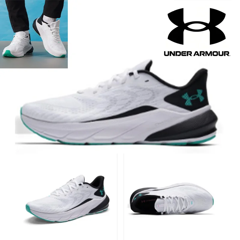 Tênis de corrida esportivo masculino Under Armour UA, cano médio, confortável, leve, respirável, antiderrapante, 6006717-101