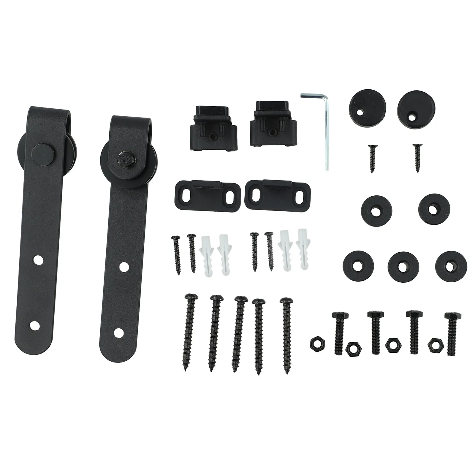 

Small Sliding Barn Door Hardware Cabinet Hanging Rail Smooth Silent Tool Quality For Smooth And Silent Operation