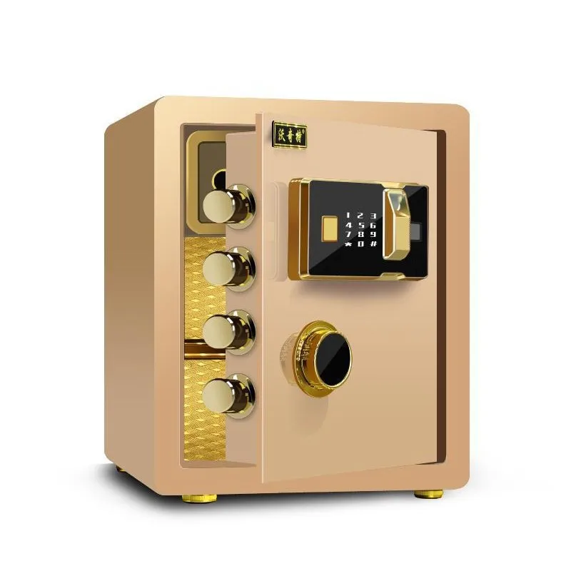 

Сейф высотой 40/45/60/80 см, бытовой прикроватный шкаф, сейф для офиса, отпечаток пальца